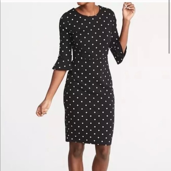 Dresses & Skirts - *HP!* polka dot sheath dress